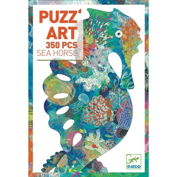 [3070900076532] Puzzle Art Sea Horse Djeco (Jigsaw)