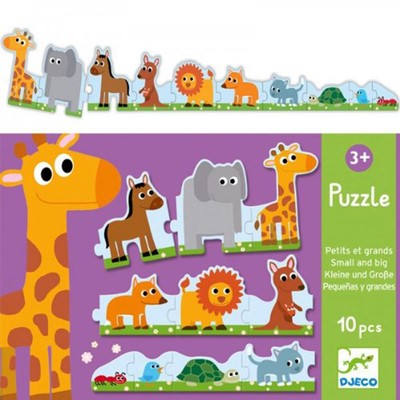 Puzzle Duo Small and Big Djeco (Jigsaw)