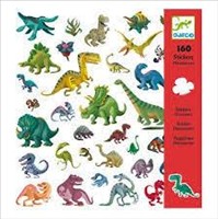 160 Dinosaur Stickers Djeco