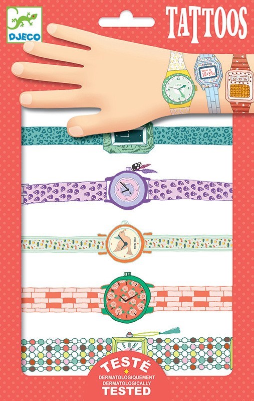 [3070900095885] Tatoos Wendy's Watches Djeco