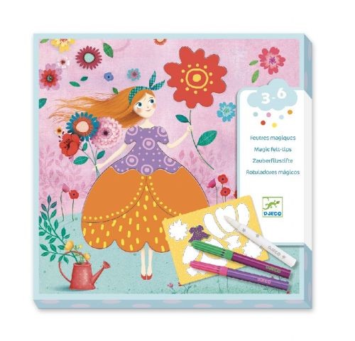 [3070900098862] Magic Felt Tips - Marie's Pretty Dresses