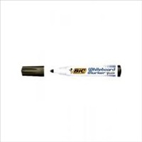 Whiteboard Marker Black Round Bic