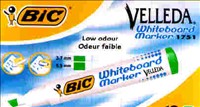 Whiteboard Marker Green Chisel Velleda Bic