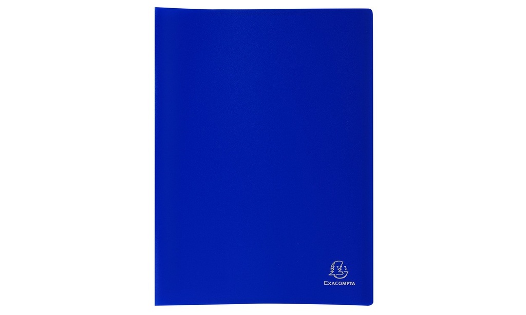 Display Book A4 10 Pocket Blue Exacompta