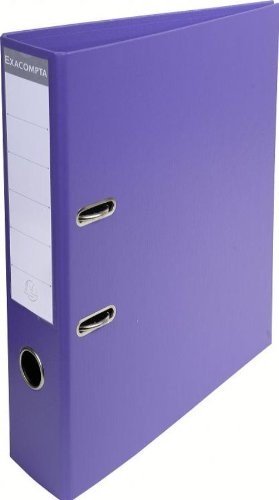 Lever Arch A4 80mm Purple Exaclair