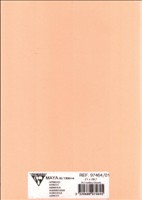 Card A4 Apricot 270gsm Clairefontaine