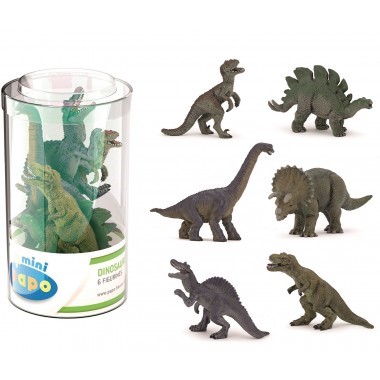 [3465000330187] Mini Plus Dinosaurs 6 pcs Papo