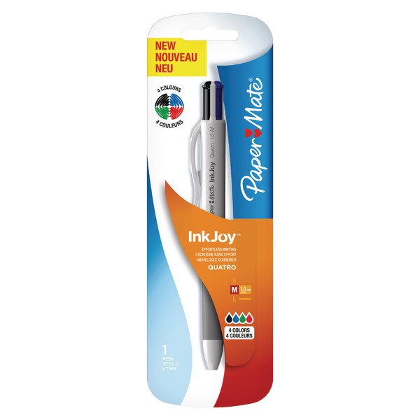 4 Colour Pen Inkjoy Quattro Blister Papermate