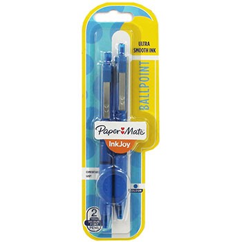 [3501179564807] Pen Blue Ballpoint 2 Pack Inkjoy 300 Paper Mate