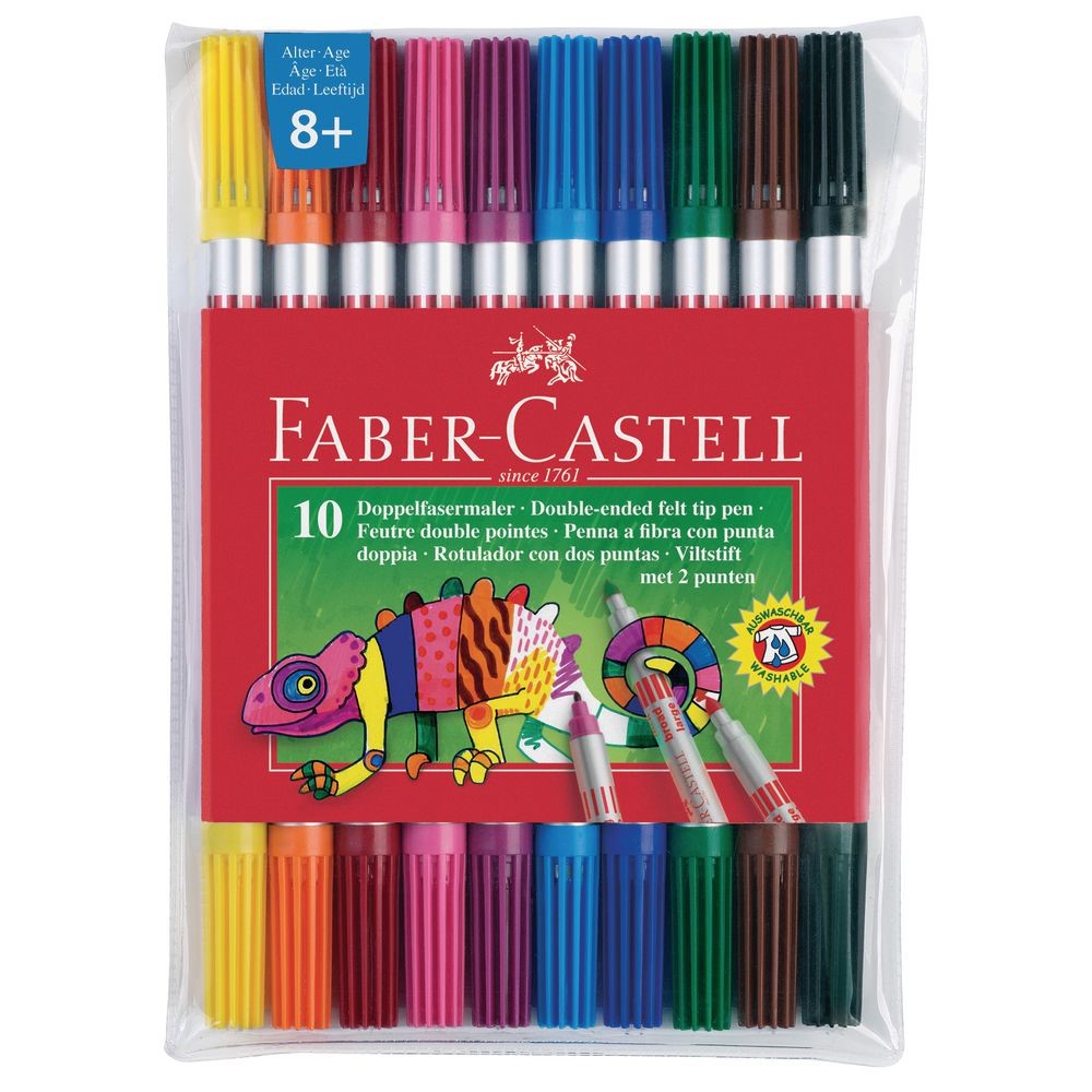 [4005401511106] Double Fibre-Tip Pens 10