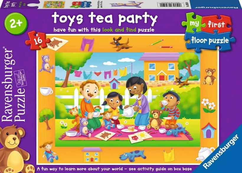 Puzzle Toys Tea Party 16pcs Floor Puzzle