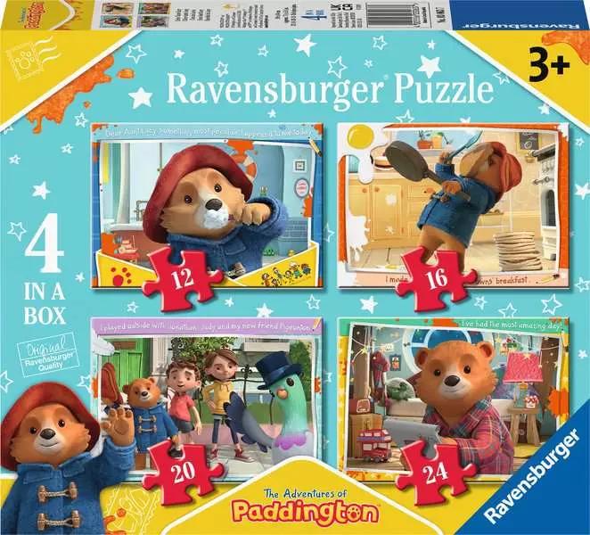 Puzzle Paddington Bear 4 in a Box