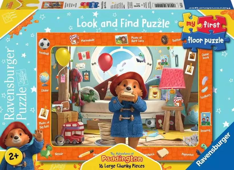 Puzzle Paddington Bear My First Look and Find 16pcs Floor Puzzle