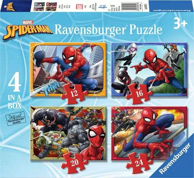 Puzzle 4in1 Spiderman (Jigsaw)