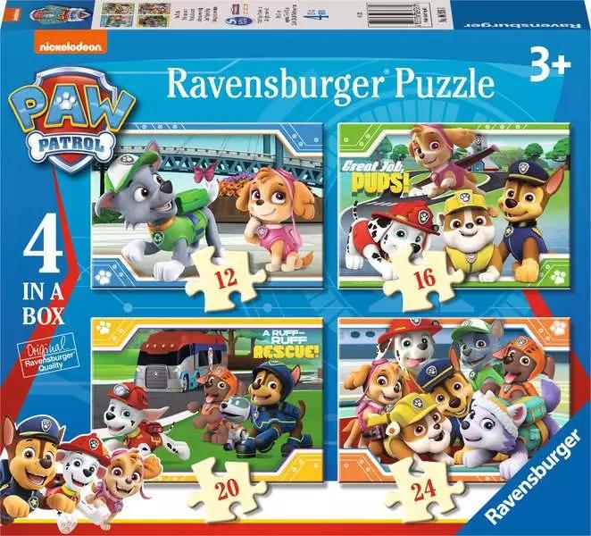 Puzzle 4 in a Box Paw Patrol Ravensburger (Jigsaw)