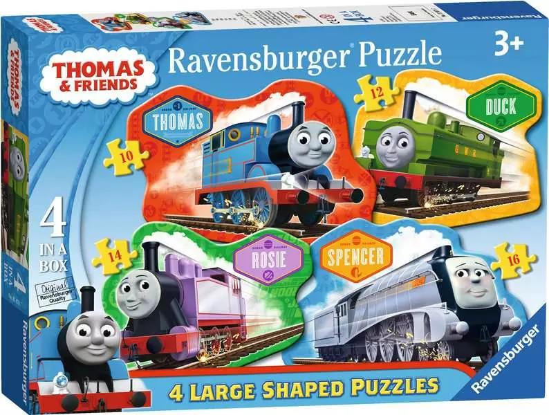 Thomas and Friends (4 Shaped Puzzles) (Jigsaw)