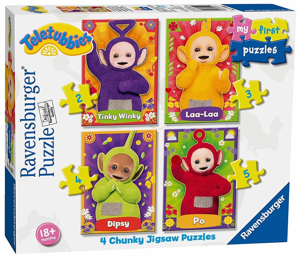 Puzzle (4 in box) Teletubbies (Jigsaw)