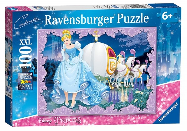 Puzzle Cinderella 100pcs Ravensburger (Jigsaw)
