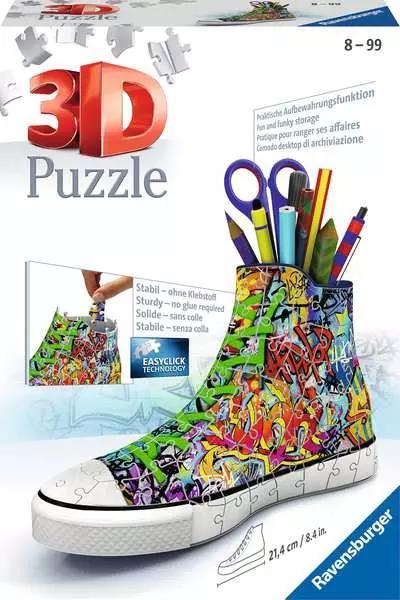 Puzzle Sneakers Graffiti 3D 108pc Ravensburger (Jigsaw)