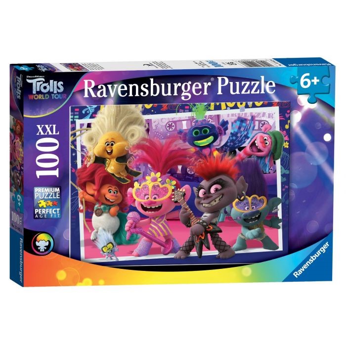 Puzzle Trolls World Tour XXL 100pc Ravensburger (Jigsaw)