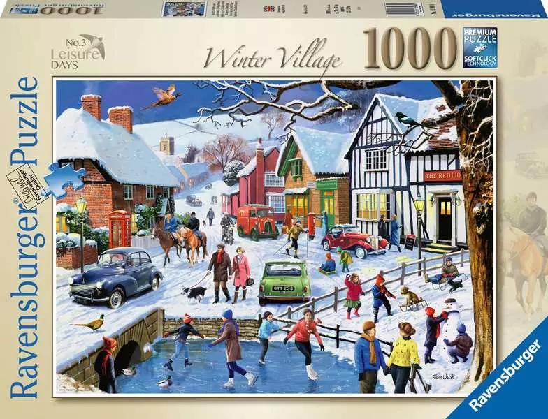 Puzzle Winter Village 1000pcs