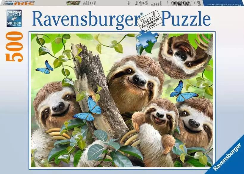 Puzzle Sloth Selfie 500pcs (Jigsaw)