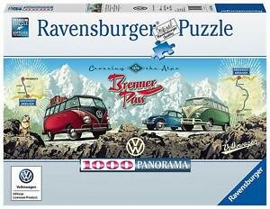 Puzzle 1000pcs Crossing the Alps (Jigsaw)