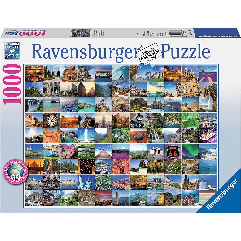 Puzzle 1000pc Beautiful Places on Earth (Jigsaw)