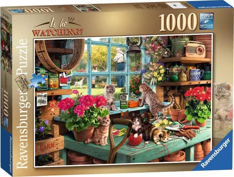 Puzzle 1000pc Is He Watching (Jigsaw)