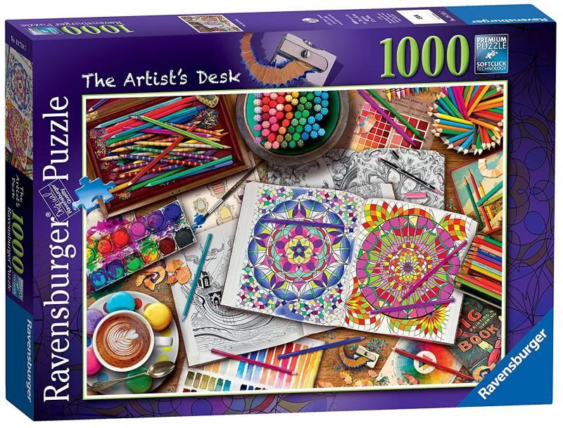 Puzzle 1000pcs Artists Desk (Jigsaw)