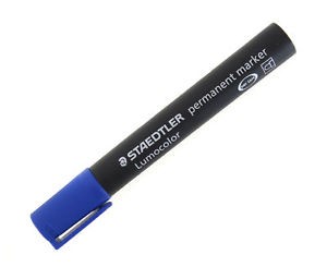 Permanent Marker Blue Lumocolor 352 Staedtler
