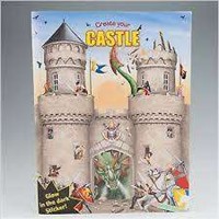 Create You Castle Colouring and Sticker Book