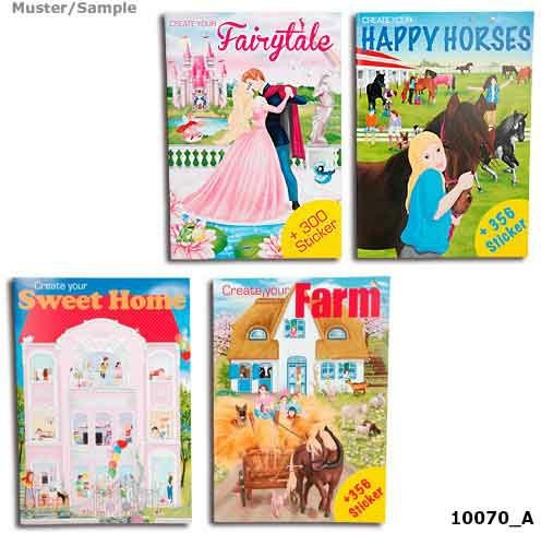 [4010070373238] Create Your Mini Sticker Fun Book