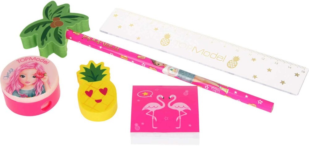 [4010070373900] TopModel Stationery set Tropical