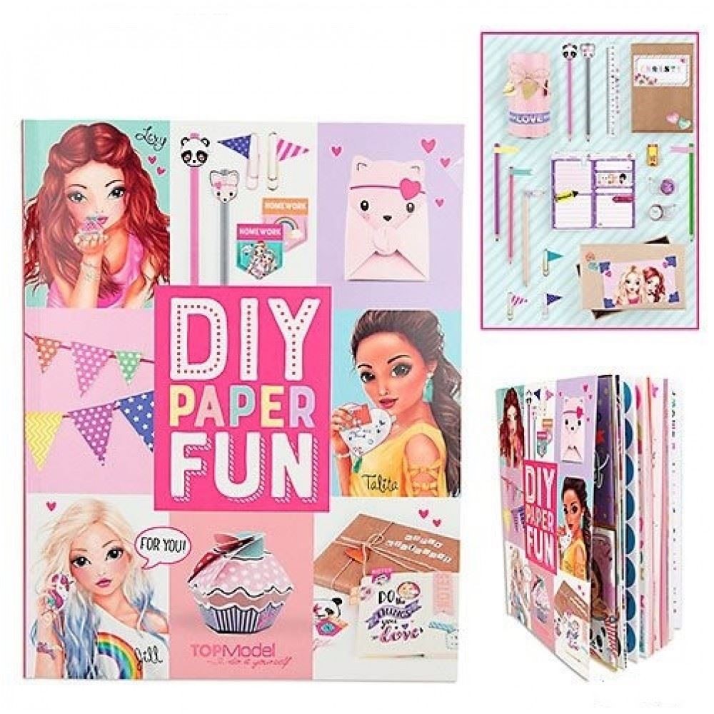 Top Model DIY Paper Fun Book