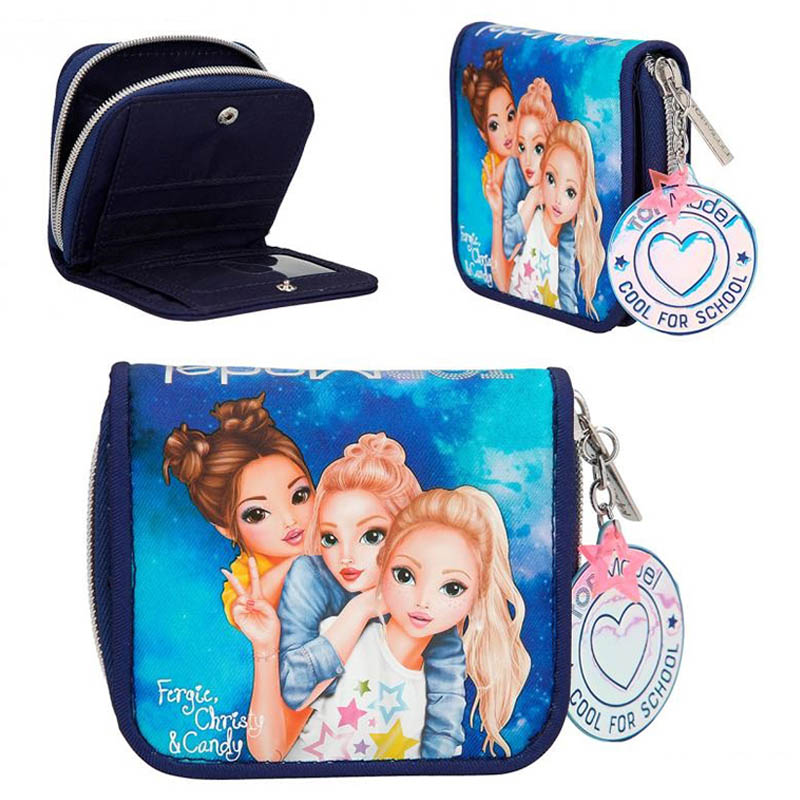 [4010070425128] Top Model Purse Watercolour Blue