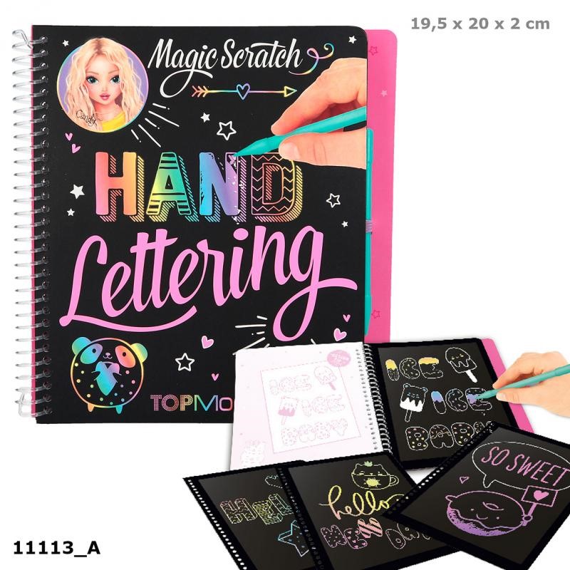 [4010070451028] Magic Scratch Book Hand Lettering TopModel
