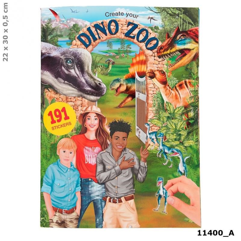 Dino Zoo Sticker Book