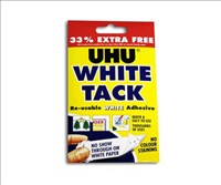 UHU White Tack Extra Free