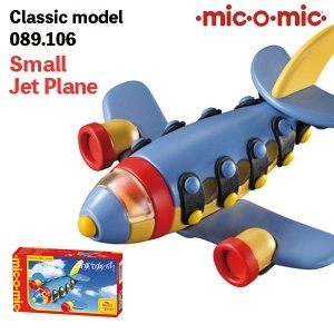 3D Construction Kit Small Jet Plane