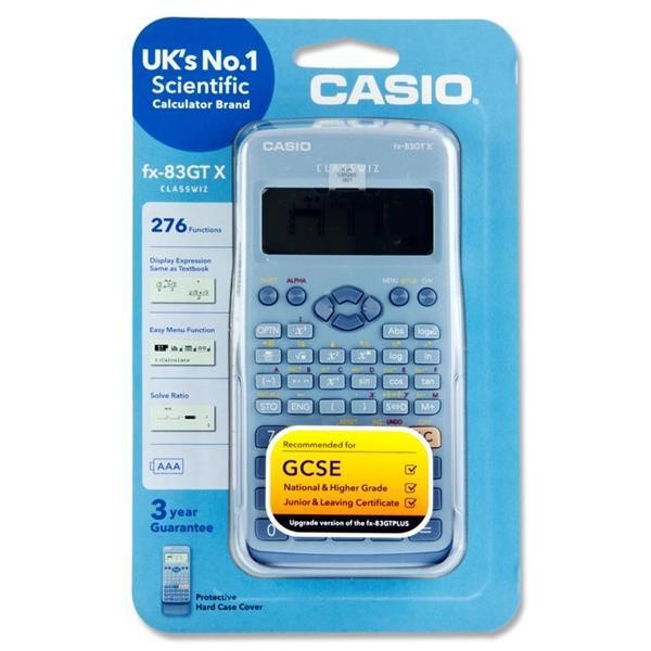 [Updated Ver Avail] Scientific Calculator Casio FX-83GT X Blue