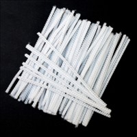 PIPE CLEANERS WHITE COTTON 50 PCE EV