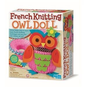 French Knitting Owl Doll (4M Craft)