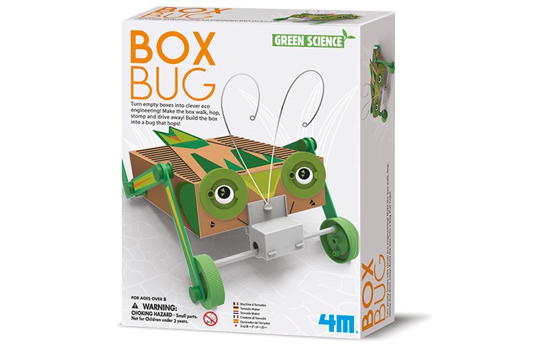 Motorised Box Bug Green Science (4m Craft)