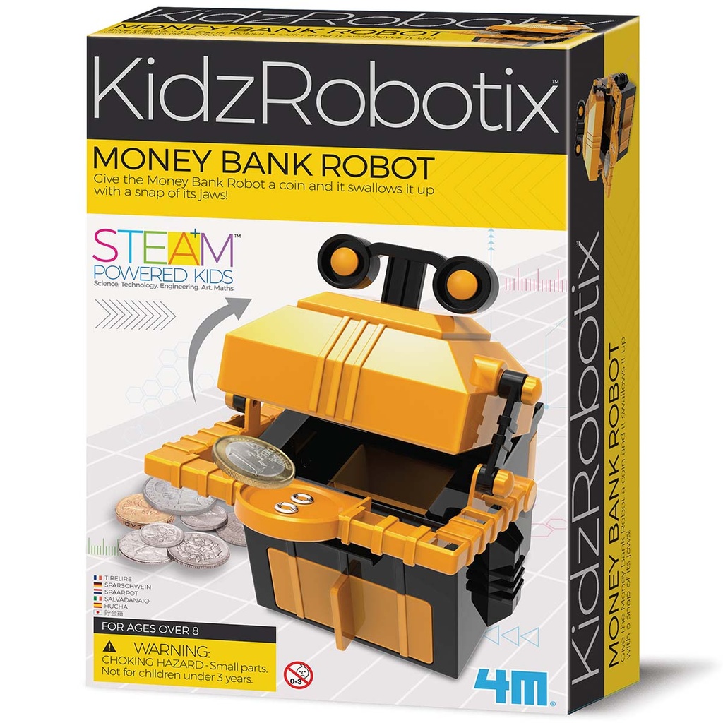 Money Bank Robot KidzRobotix 4M