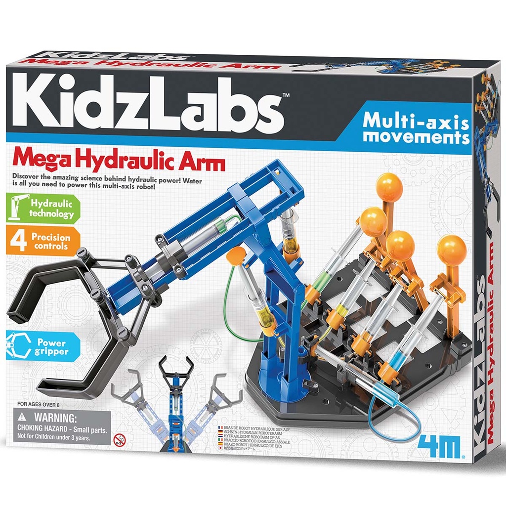 Kidz Labs - Mega Hydraulic Arm 4M