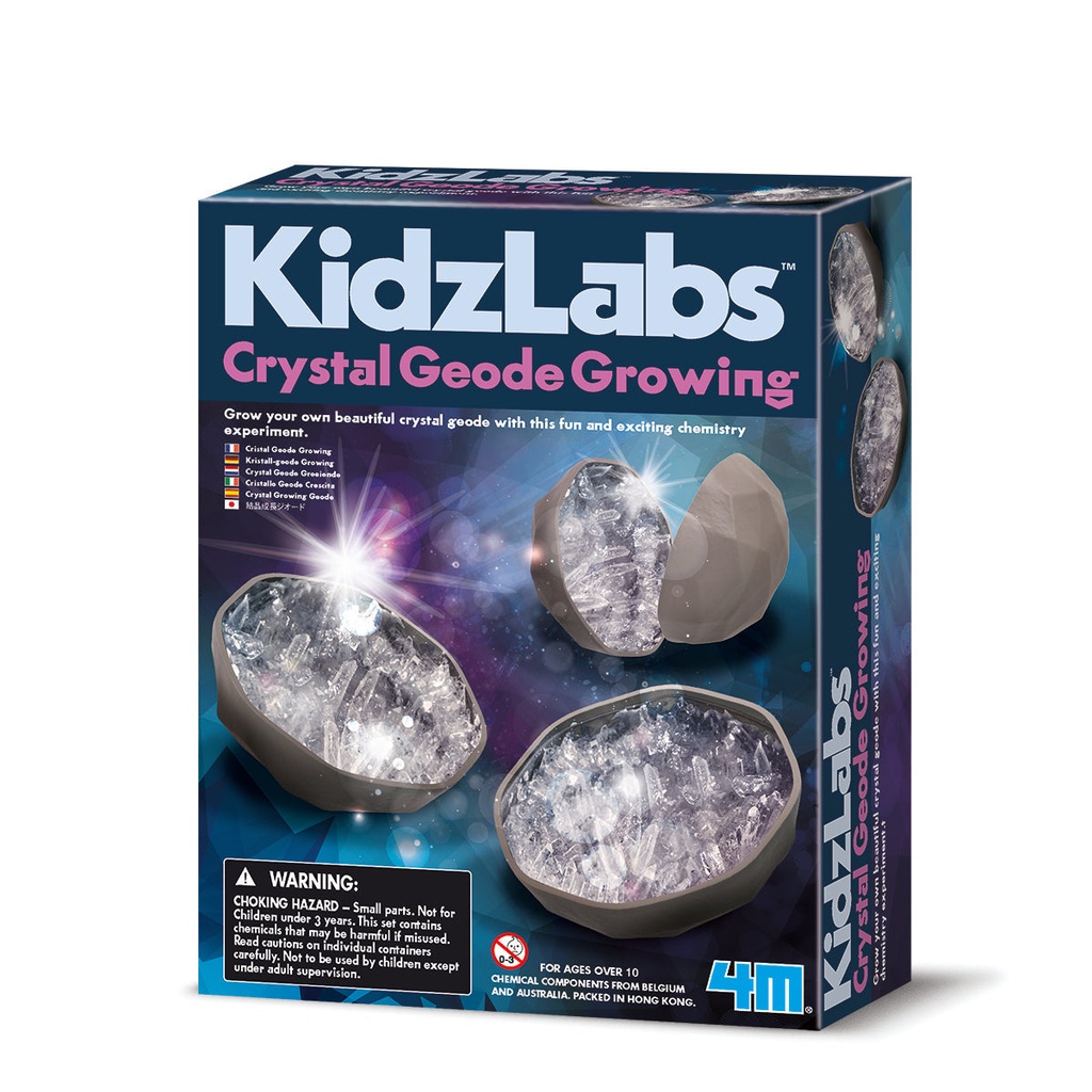 Crystal Geode Growing
