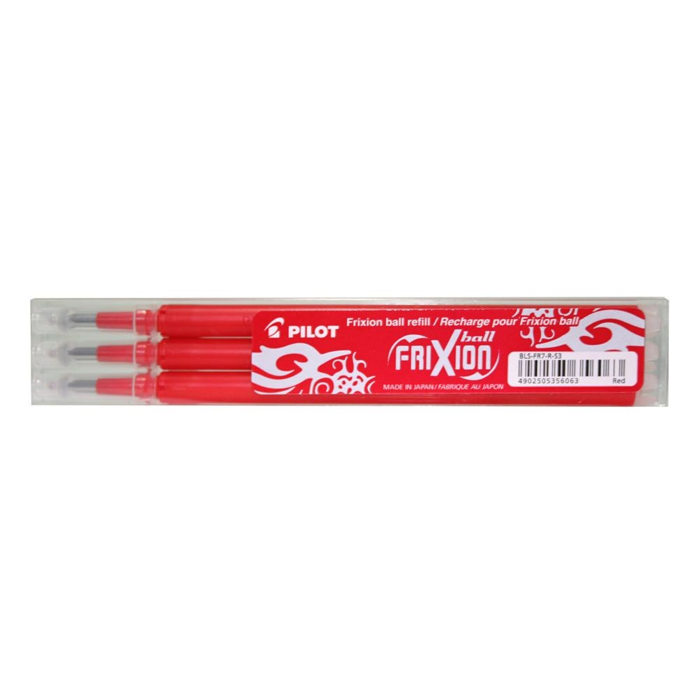 Refills for Frixion Pen Red 0.7 3pk