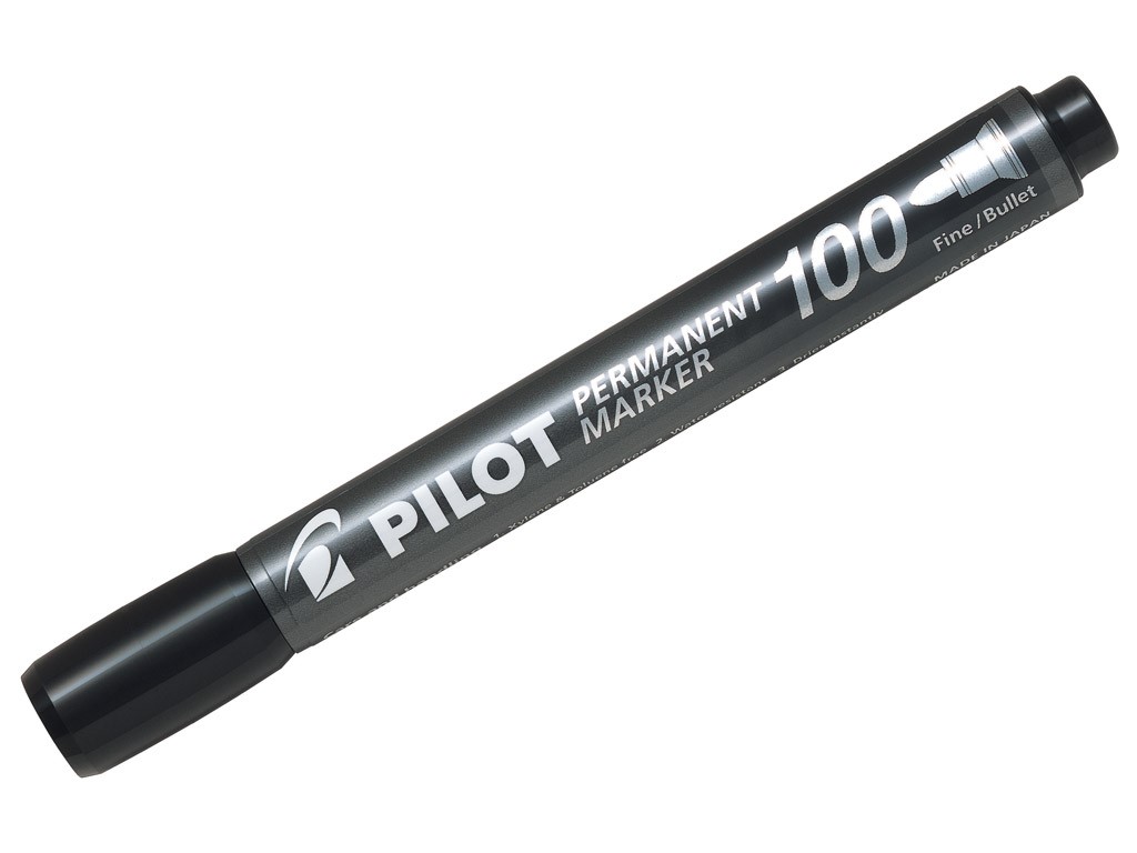 [4902505511097] [N/A] Permanent Marker Black 100 Bullet tip
