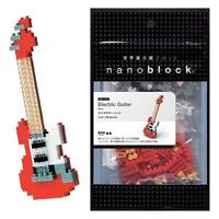 Nanoblock Electric Guitar Red